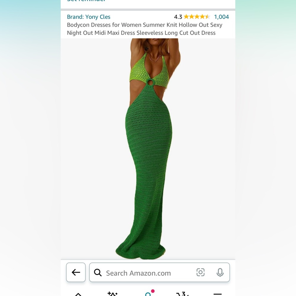 Bodycon Dress For Women Summer Knit